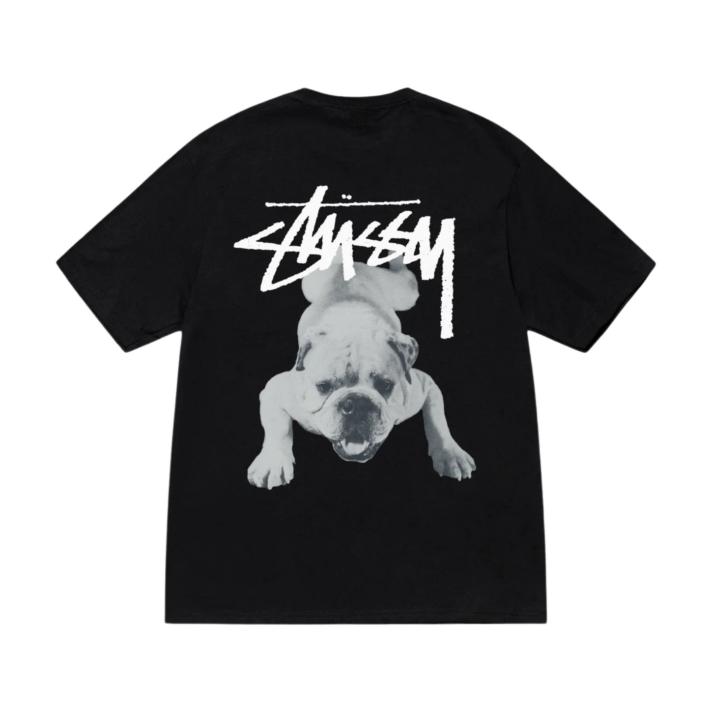 Polera Stussy Stock Dog Black