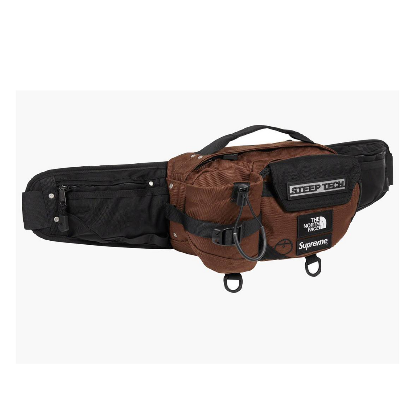 Banano Supreme The North Face Steep Tech Waist Bag Brown