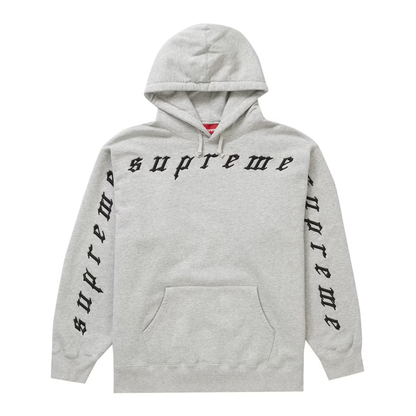 Poleron Supreme Raised Embroidery Heather Grey - S