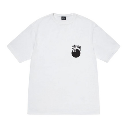 Polera Stussy 8 Ball White