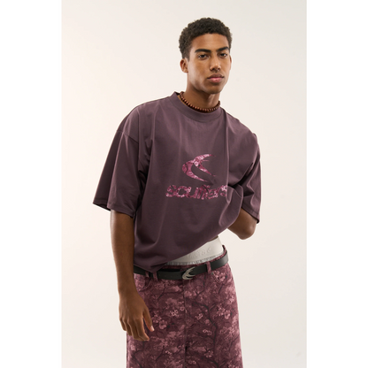 Polera Scuffers Real Flower Burgundy