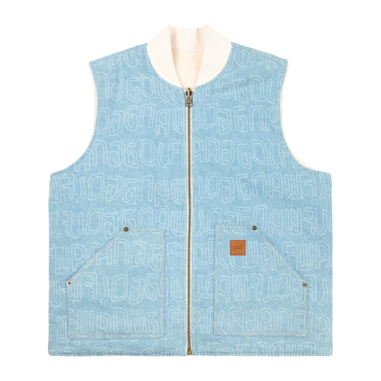 Chaqueta GOLF WANG Echo Denim Reversible Vest - L
