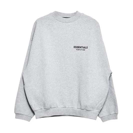 Poleron Essentials Fleece Crewneck Light Heather Grey
