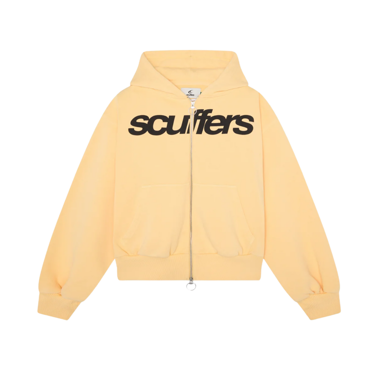 Poleron Scuffers Essential Yellow Zipper