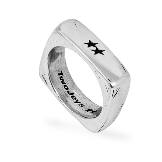 Anillo Twojeys Single Geometry