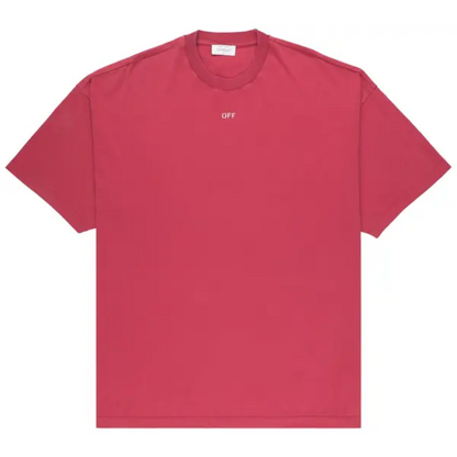 Polera Off-White St. Matthew Over T-Shirt 'Rio Red/Grey