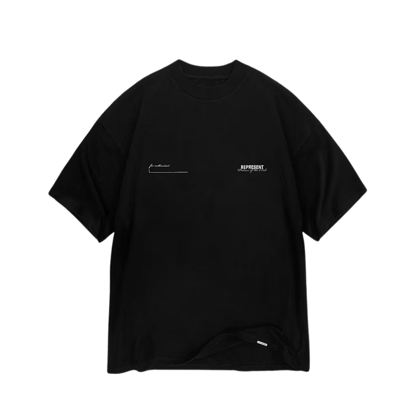 Polera Represent Patron of the Club Black