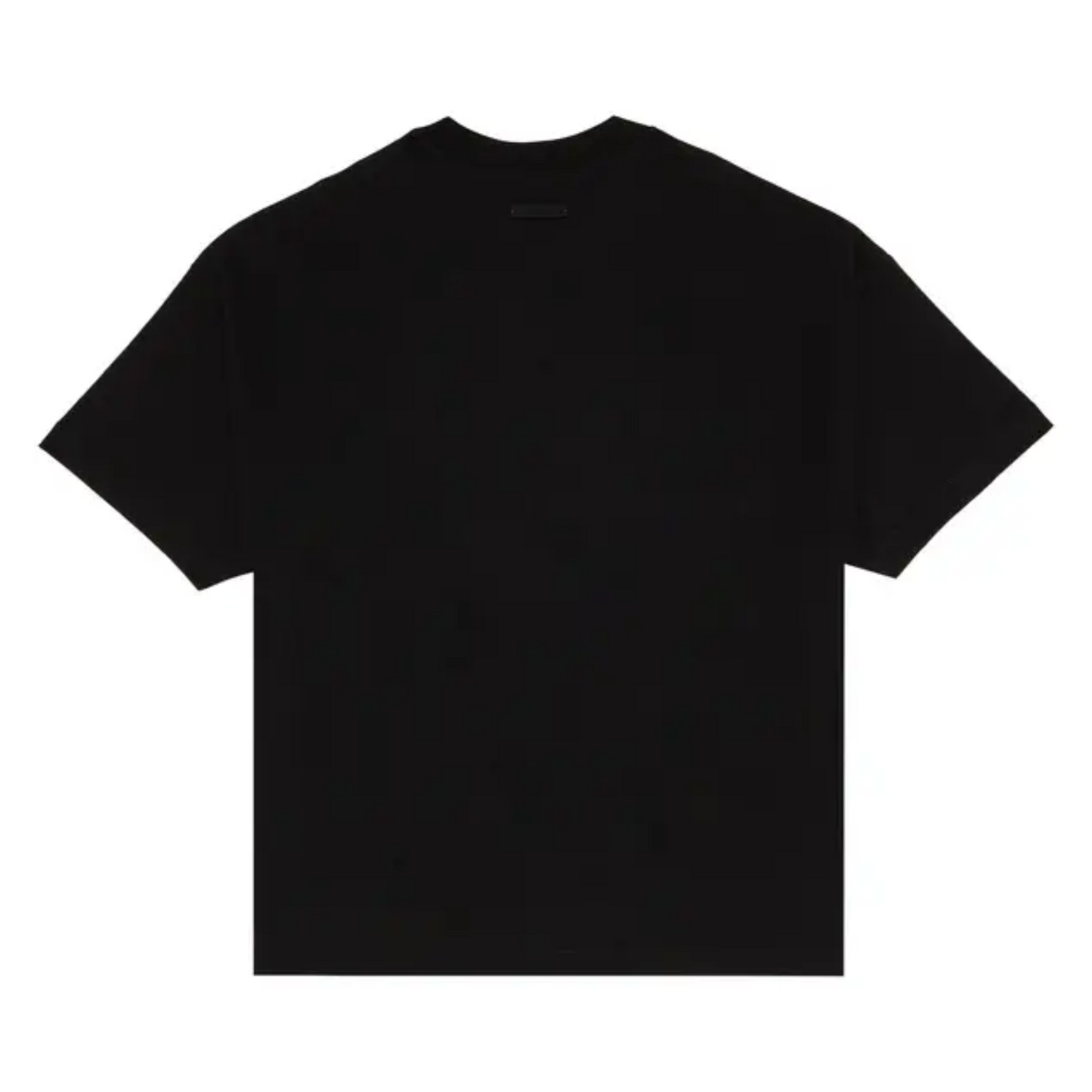 Polera Essentials Jersey Crewneck Black - L