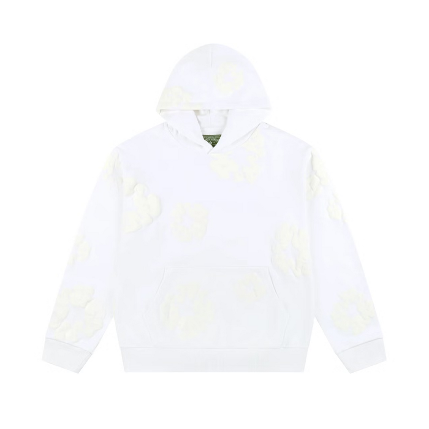 Poleron Denim Tears Mono Cotton Wreath White