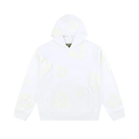 Poleron Denim Tears Mono Cotton Wreath White