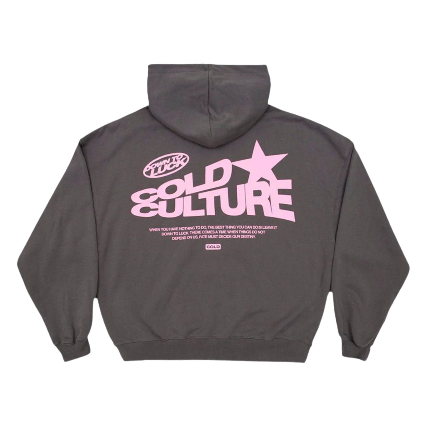 Poleron Cold Culture Down to Luck Smokey Grey - L