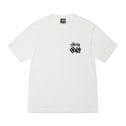 Polera Stussy Dice Tee Pigment Dyed Natural