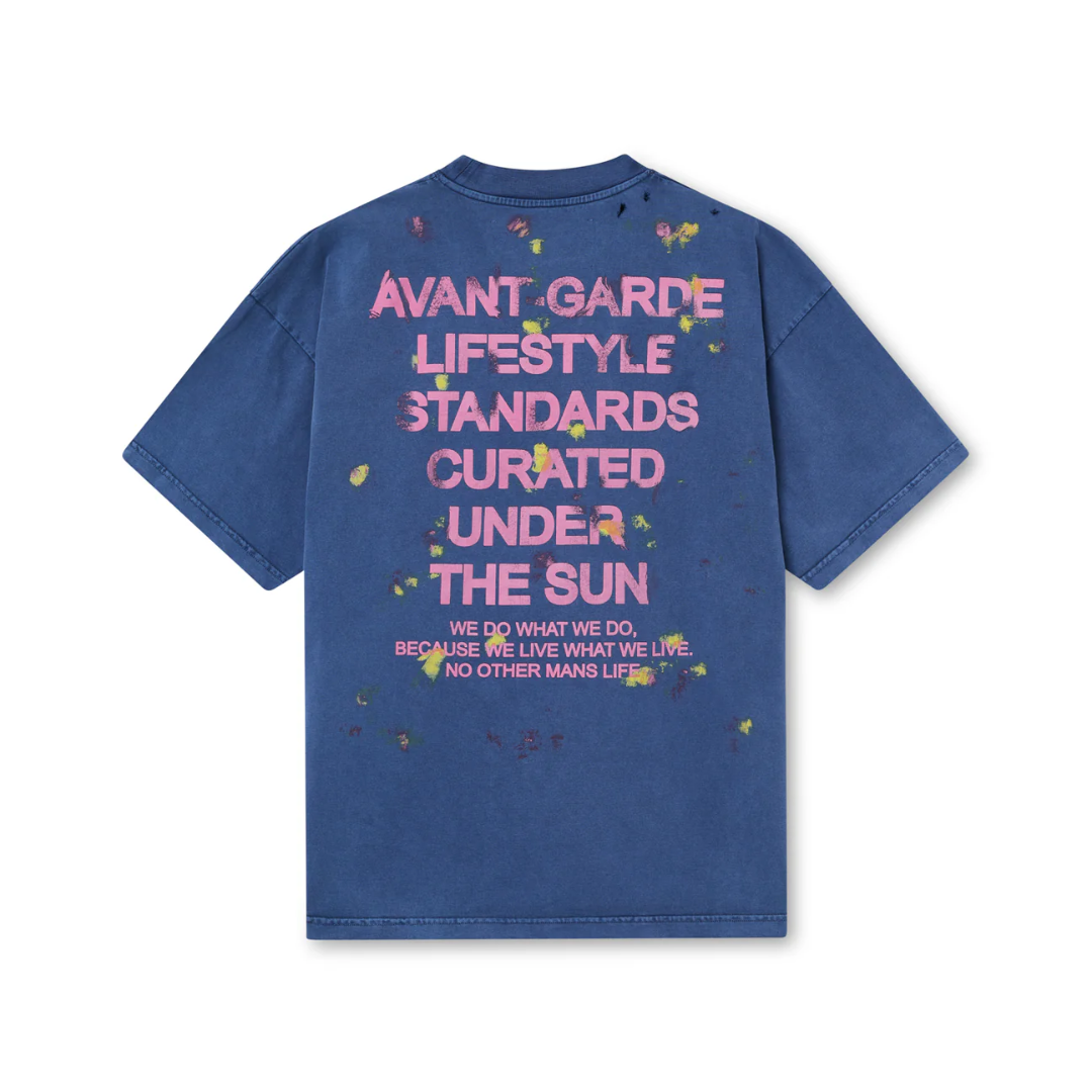 Polera Orggeil Reflexion Heavy Washed Navy