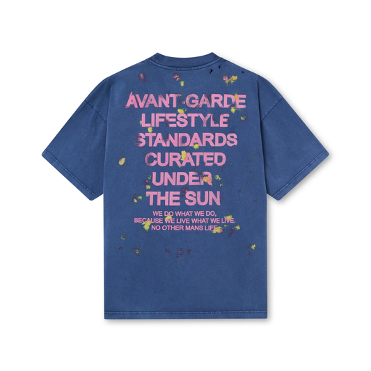 Polera Orggeil Reflexion Heavy Washed Navy