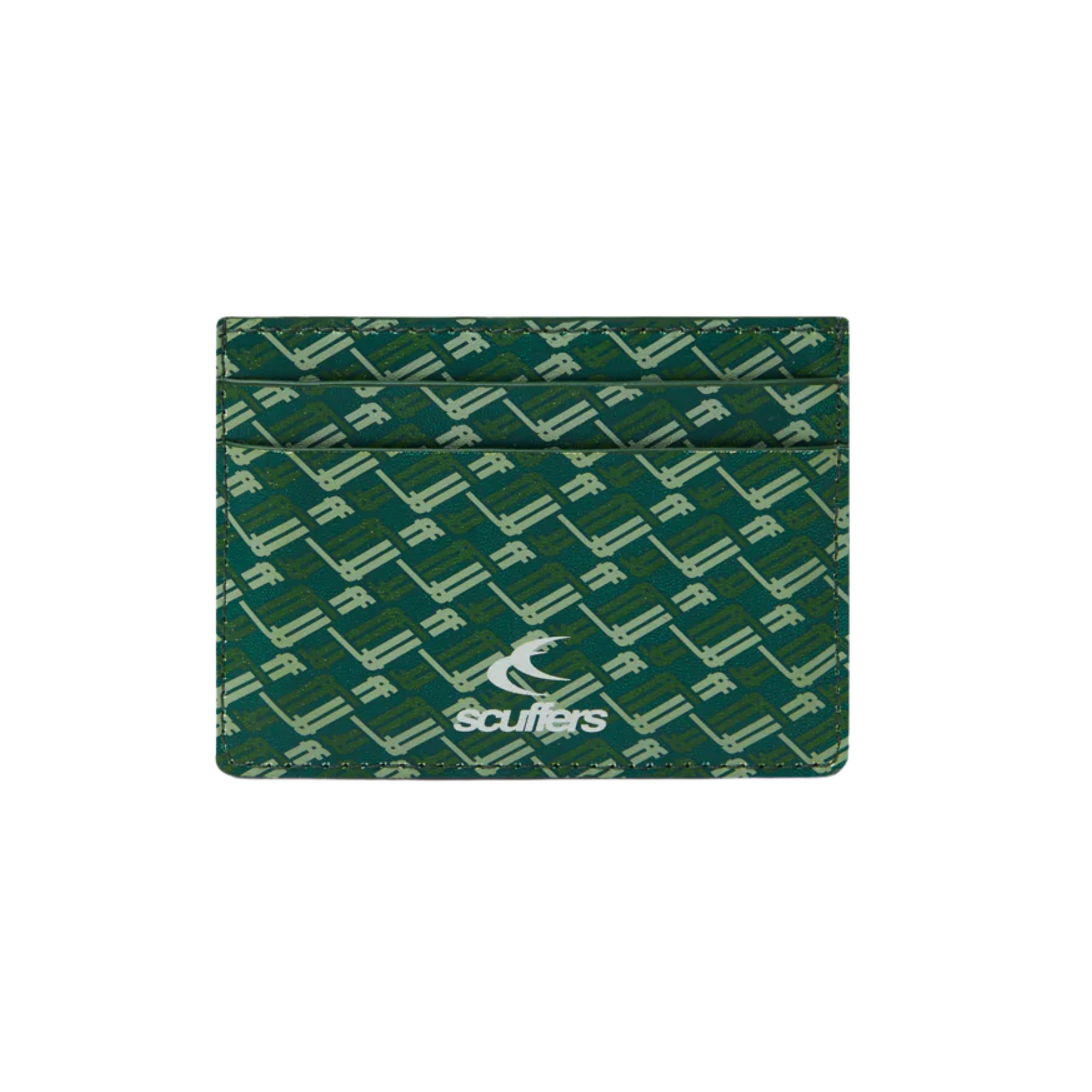 Tarjetero Scuffers Monogram Green