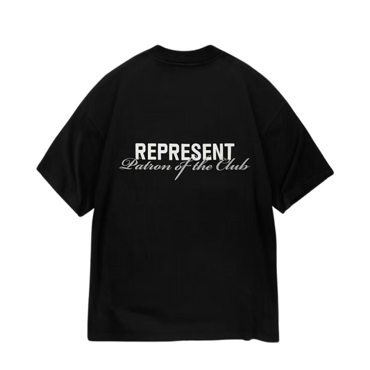 Polera Represent Patron of the Club Black