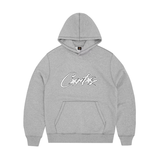 Poleron Corteiz Satin Allstarz Applique Grey