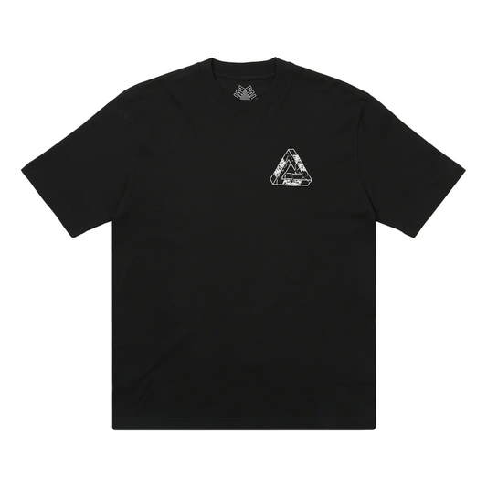 Polera Palace Tri-Ripped Black