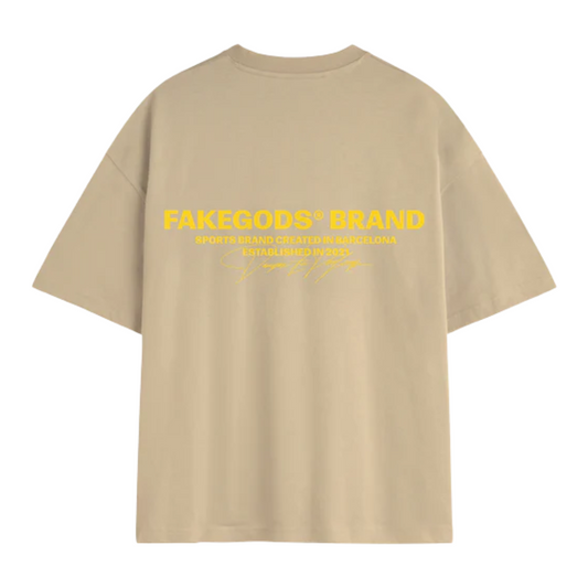 Polera Fake Gogs Signature Sand