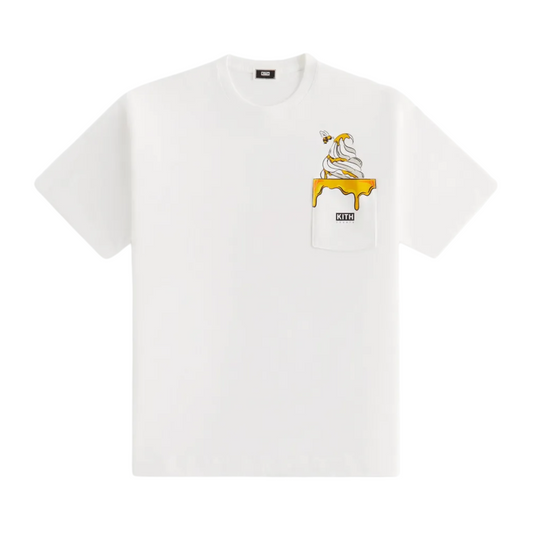 Polera Kith Treats Honey II Pocket White - L
