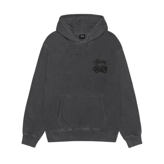 Poleron Stussy Dice Pigment Dyed Black