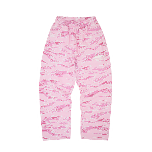 Pantalon Corteiz Puff Island Pink Tiger Camo