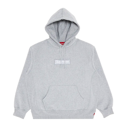 Poleron Supreme Box Logo Heather Grey FW24 - XL