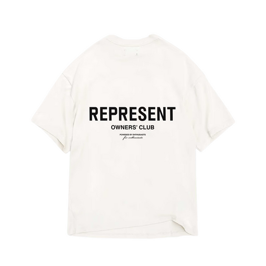Polera Represent Owners Club Flat White