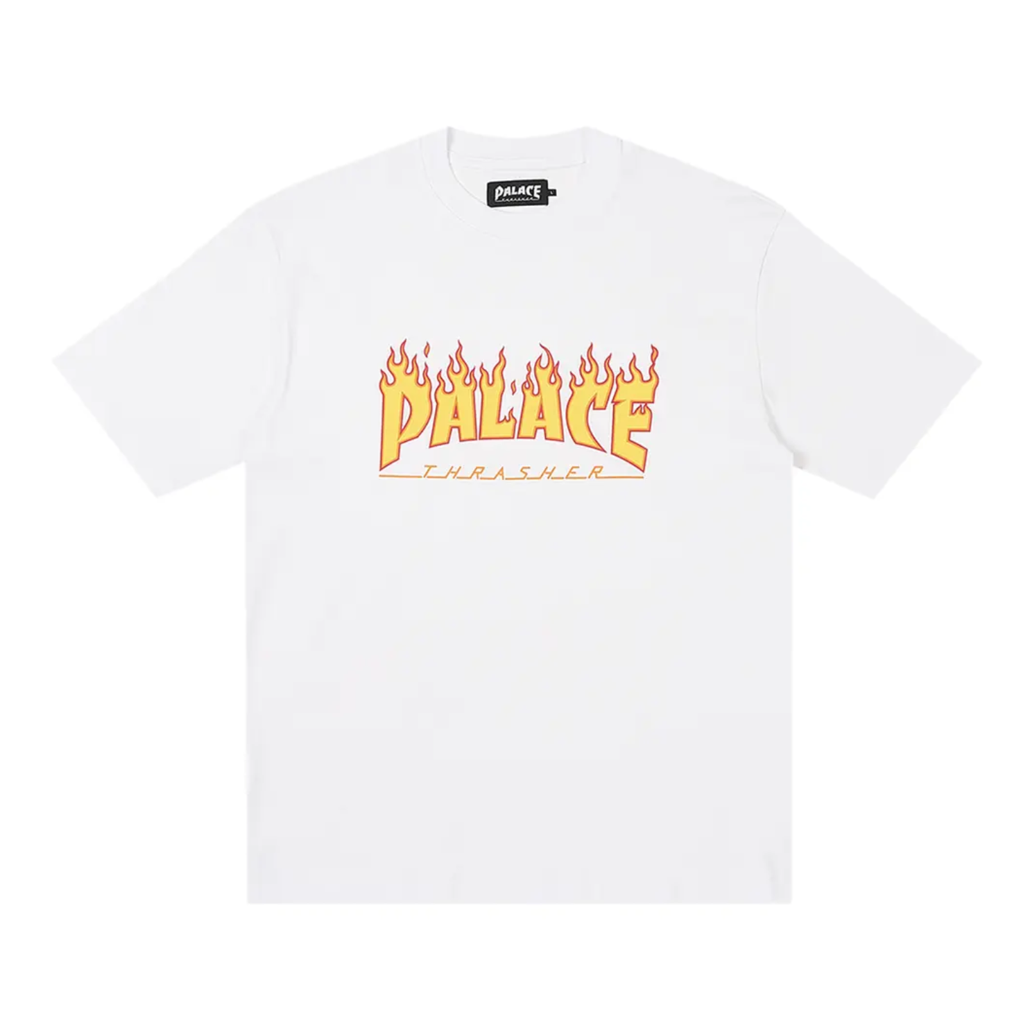 Polera Palace x Thrasher White