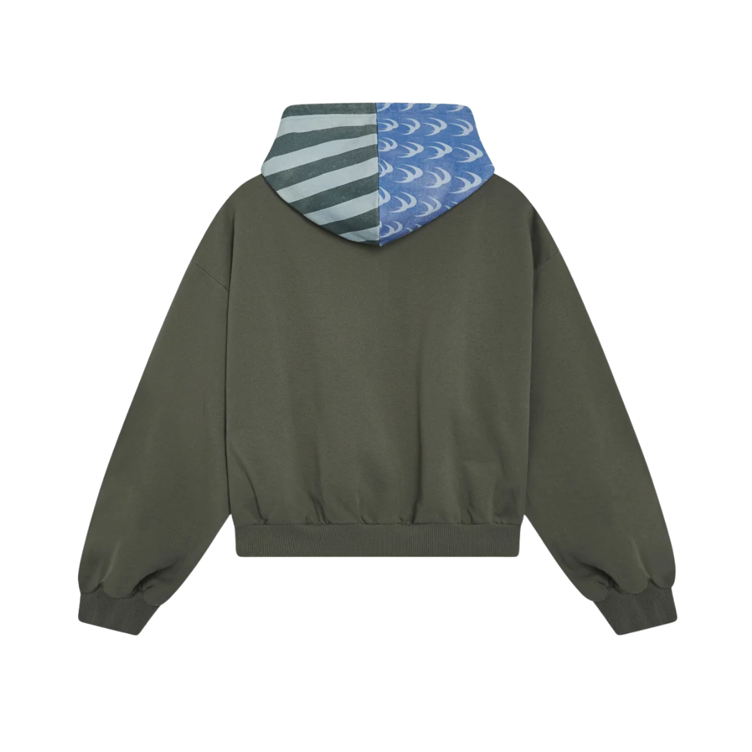 Poleron Scuffers Nowhere Green Zipped