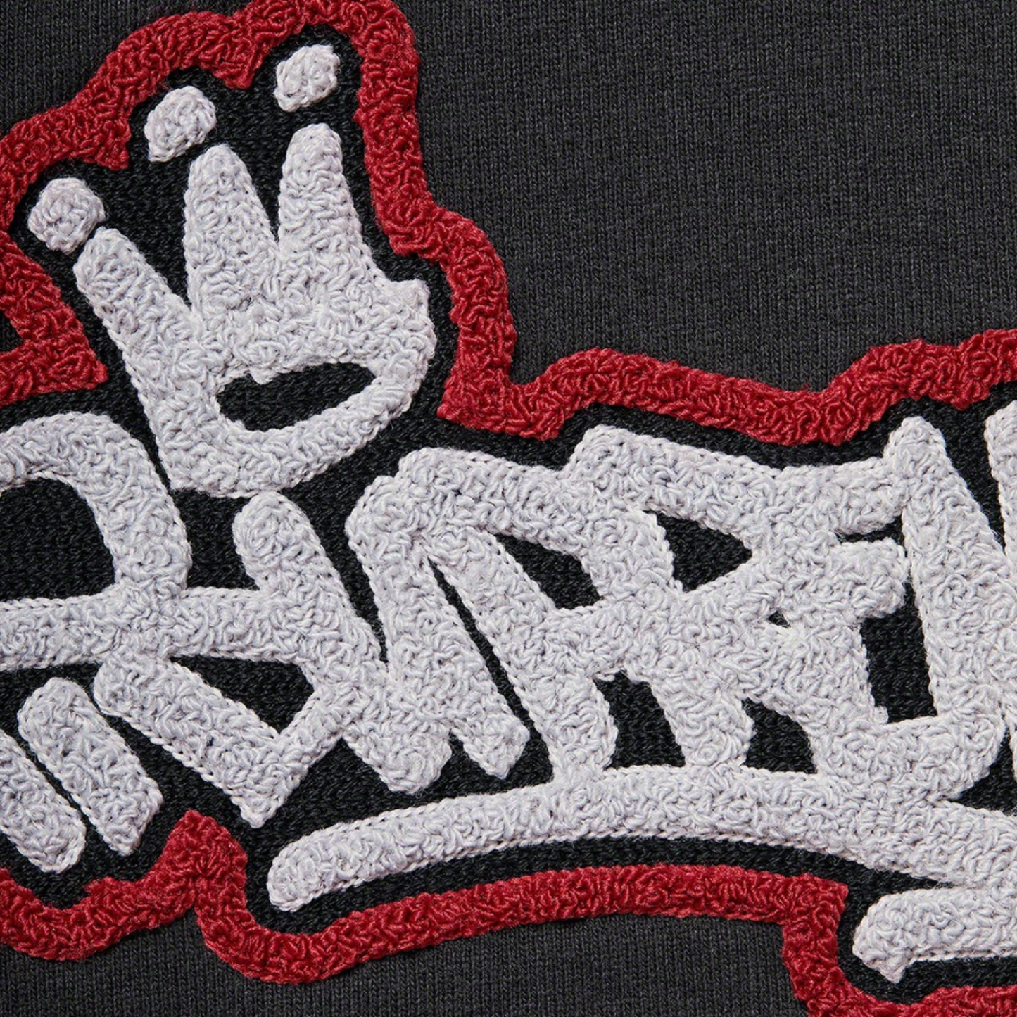 Poleron Supreme Supreme Handstyle Black - XL