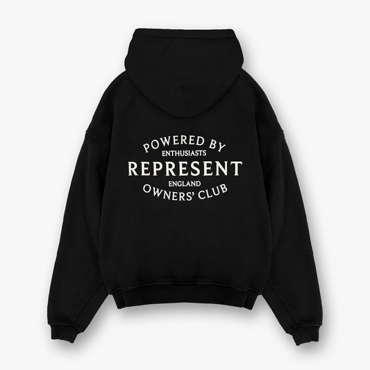 Poleron Represent Owners Club Stamp Zip Up