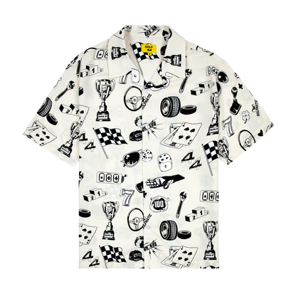 Camisa WOLF GANG Artifacts Rayon Button Up By +44