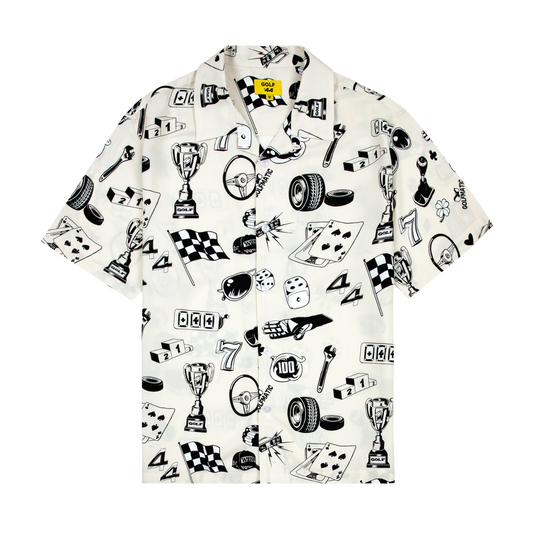 Camisa WOLF GANG Artifacts Rayon Button Up By +44