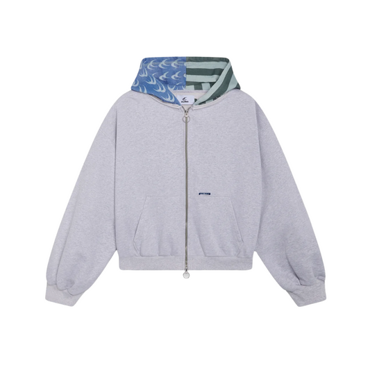 Poleron Scuffers Nowhere Grey Zipped