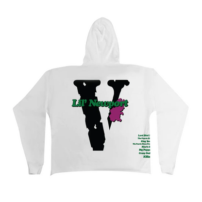Poleron Vlone x Yams Day Lil' Newport White - M