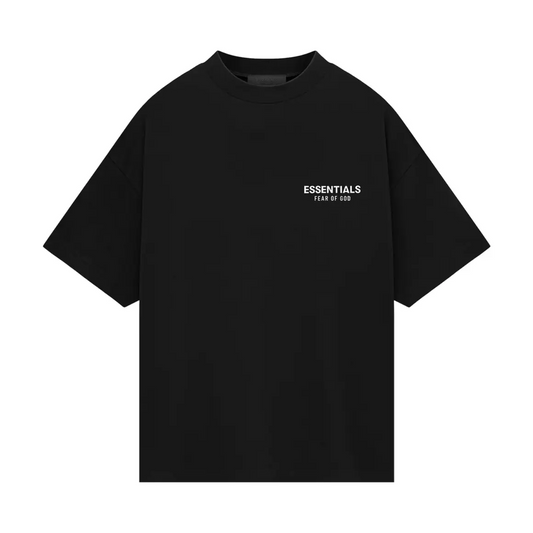 Polera Essentials Jersey Crewneck Black FW24
