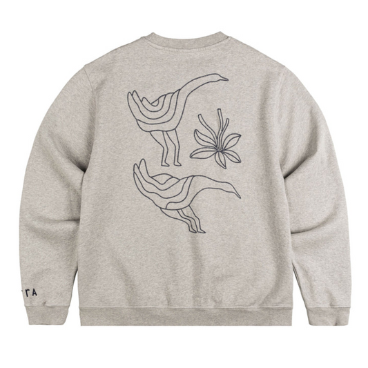 Crewneck by Barra Duck Attack Heather