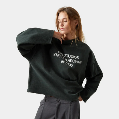 Poleron Eme Studios Crewneck Stealth Hunt Reverse