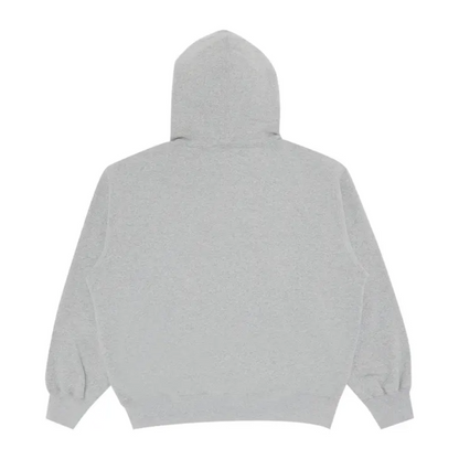 Poleron Contrast Cutout Hooded Sweatshirt Heather Grey