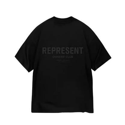 Polera Represent Owners Club Black Reflective - XXL