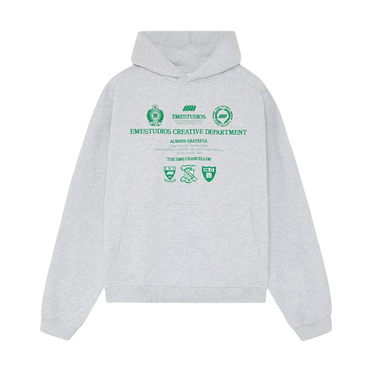 Poleron Eme Studios Chancellor Grey Oversized