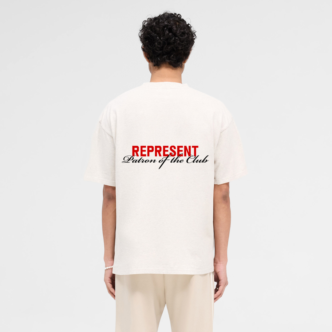 Polera Represent Patron Of The Club Grey