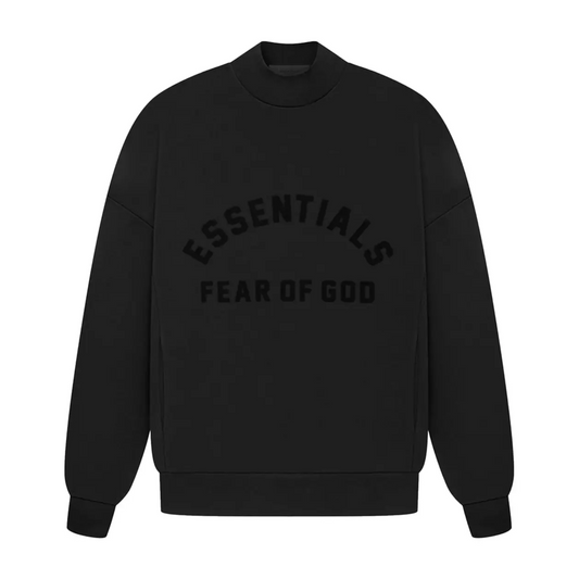 Poleron Essentials Crewneck Jet Black SS23