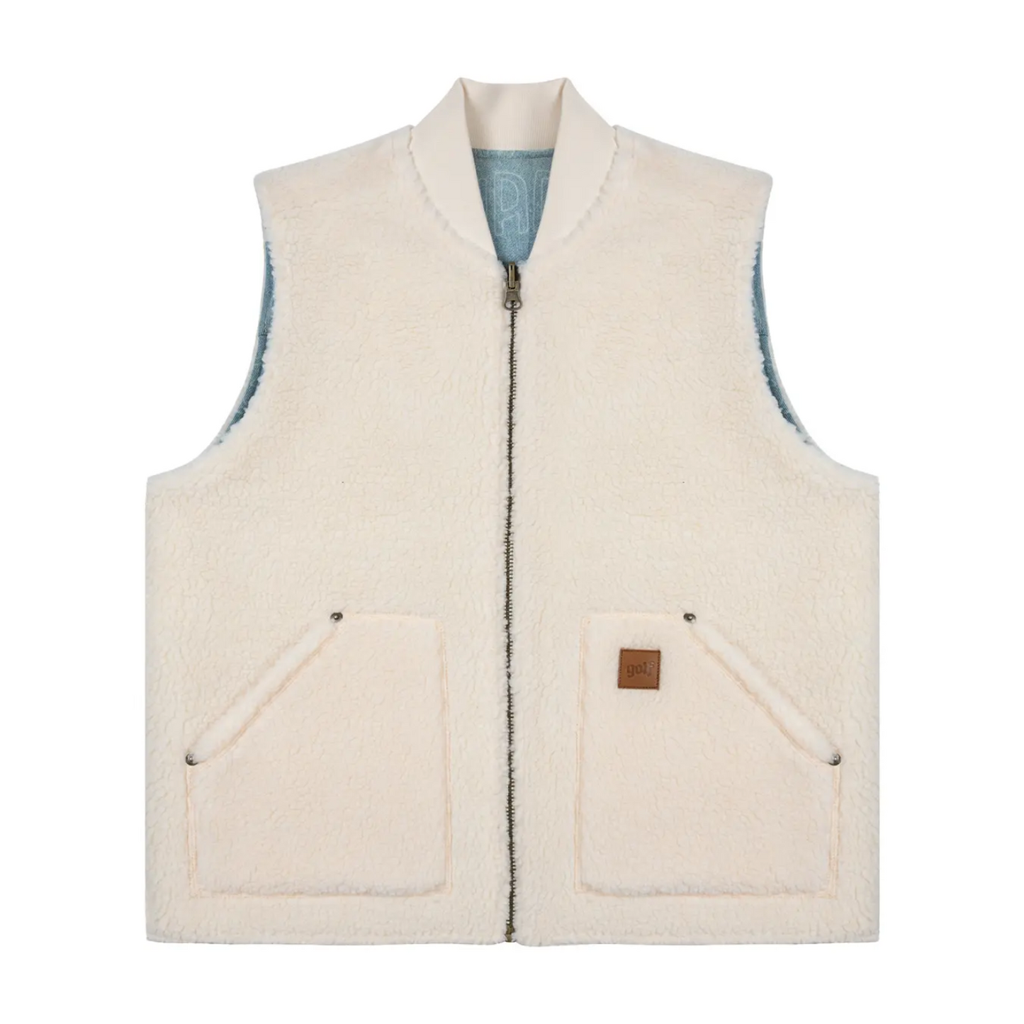 Chaqueta GOLF WANG Echo Denim Reversible Vest - L