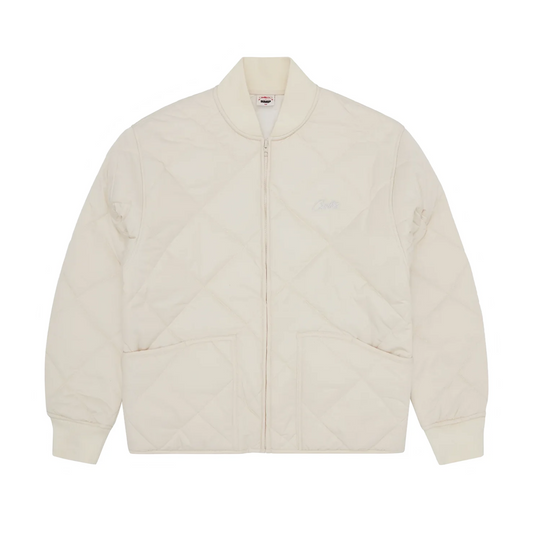 Corteiz Hmp Quilted Liner Jacket Cream