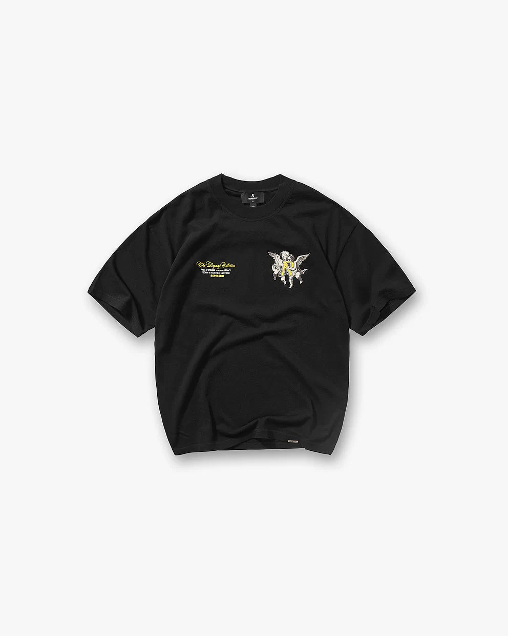 Polera Represent Legacy Cherubs Jet Black