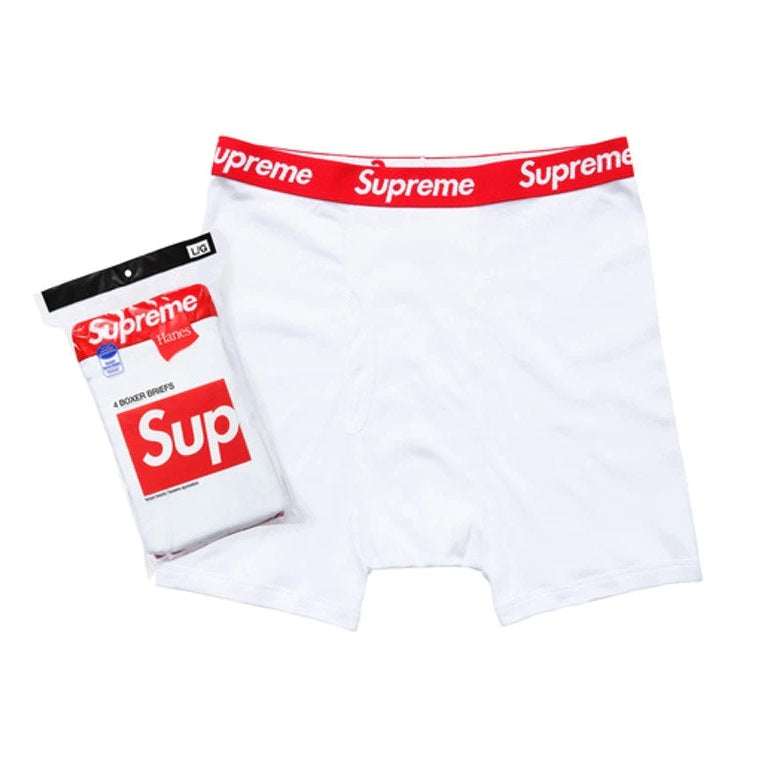 Boxer Supreme Hanes Blanco (1 un)